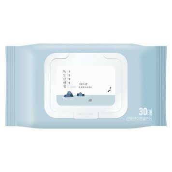 Очищувальні серветки з морською водою ROUND LAB 1025 Dokdo Cleansing Tissue 30 sheets 2_01_007 фото