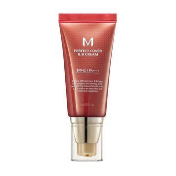 Матуючий ВВ крем з ідеальним покриттям Missha M Perfect Cover BB Cream SPF42/PA++ 50 мл (#23 Natural Beige) 4_03_029 фото