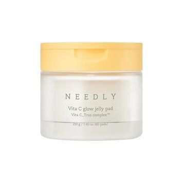 Зволожувальні тонер-педи для сяйва шкіри Needly Vita C Glow Jelly Pad, 60 шт 2_08_005 фото