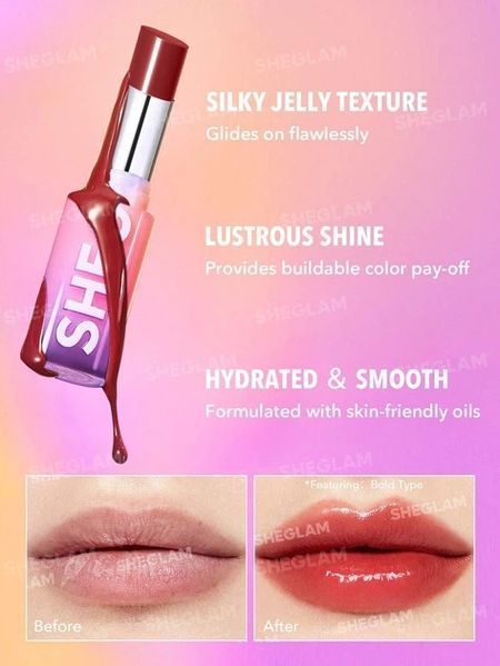 Помада для губ SHEGLAM Mirror Kiss High-Shine Lipstick (Own Your Shine) 4_01_007 фото