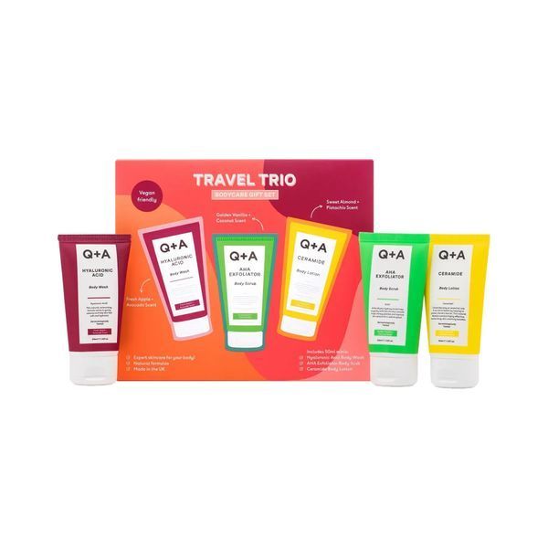Подарунковий набір Q+A Travel Trio (догляд за тілом) 9_01_040 фото