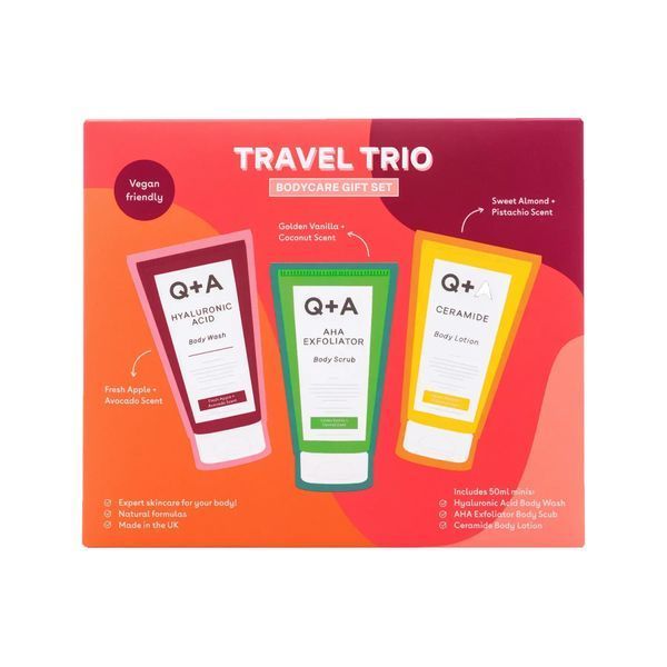 Подарунковий набір Q+A Travel Trio (догляд за тілом) 9_01_040 фото