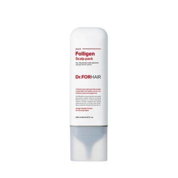 Оздоровлююча маска для шкіри голови Dr.FORHAIR Folligen Scalp Pack, 250мл 1_04_004 фото