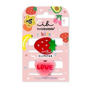 Заколка для волосся invisibobble CLIPSTAR GLOW KIDS Frutti Strawberry 1_08_059 фото