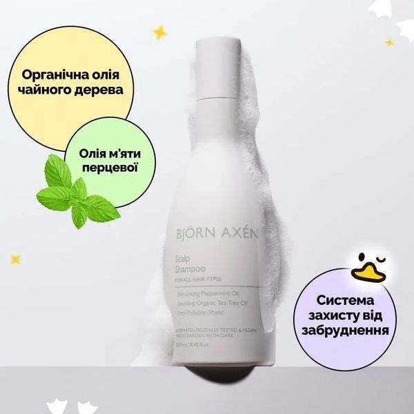 Bjorn Axen Шампунь для волосся Scalp Shampoo 250 ml 1_01_034 фото