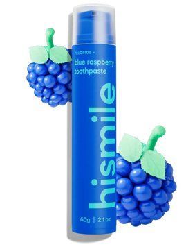 Зубна паста зі смаком блакитної малини Hismile Blue Raspberry Toothpaste 60g 2_15_005 фото