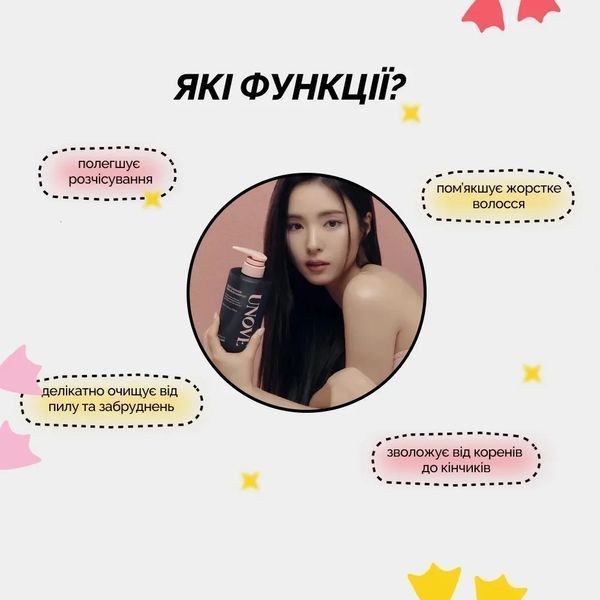 Відновлювальний шампунь для пошкодженого волосся UNOVE Deep Damage Repair Shampoo 500 ml 1_01_062 фото