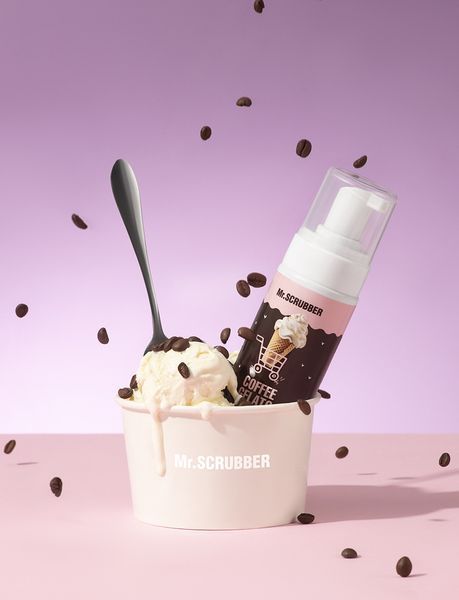 Парфумована пінка для душу з ароматом кавового морозива Coffee Gelato Mr.Scrubber 3_02_010 фото