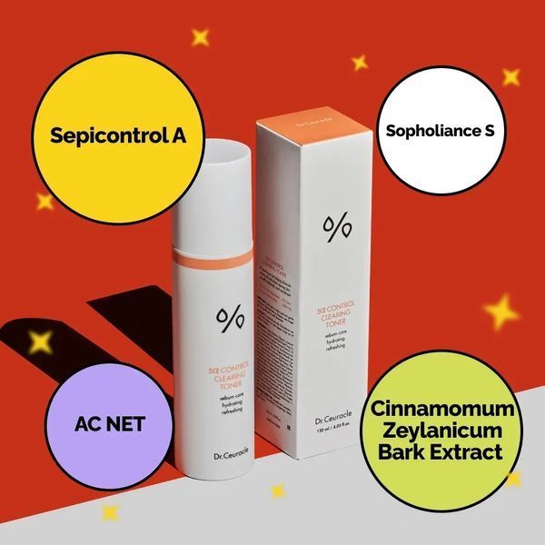 Себорегулюючий тонер для обличчя &ldquo;5-альфа контроль&rdquo; Dr.Ceuracle 5&alpha; Control Clearing Toner, 120 мл 2_03_031 фото