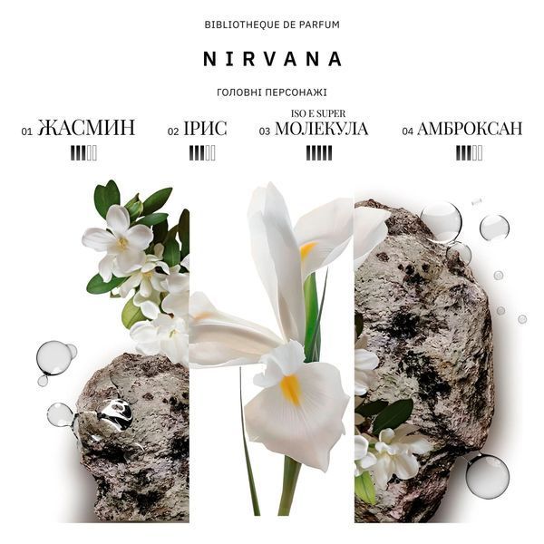 Парфумована вода BIBLIOTHEQUE Nirvana (Нірвана) (100 ml, unisex, EDP) 5_03_152 фото