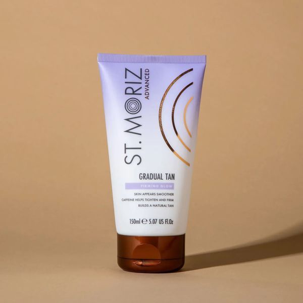 Лосьйон для покращення якості шкіри з ефектом автозасмаги St.Moriz Advanced Firming Gradual Tan Lotion, 150ml 3_06_018 фото