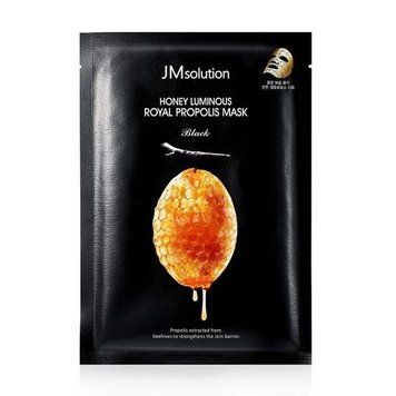 Антивікова тканинна маска для обличчя JM Solution Honey Luminous Royal Propolis Mask Plus 2_10_063 фото