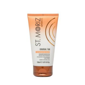 Лосьйон для поступового прояву автозасмаги з шимером St.Moriz Advanced Illuminating Gradual Tan Lotion, 150ml 3_06_020 фото