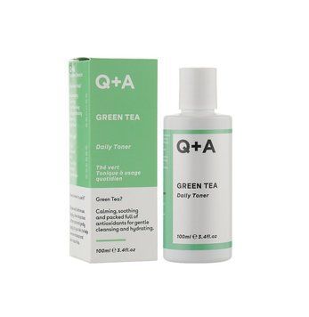 Заспокійливий тонер для обличчя з зеленим чаєм Q+A Green Tea Daily Toner 100ml 2_03_003 фото