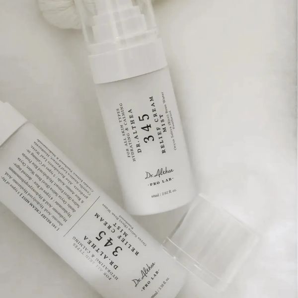 Двофазний крем-міст для відновлення шкіри з рисовою водою DR.ALTHEA 345 Relief Cream Mist 100ml 2_03_045 фото