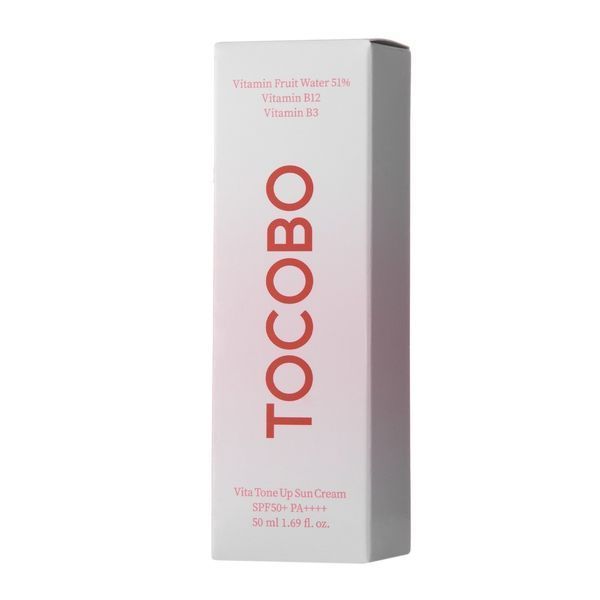 Тонізуючий зволожуючий спф, що візуально коригує тон шкіри TOCOBO VITA TONE UP SUN CREAM SPF50+ PA++++ 2_07_007 фото