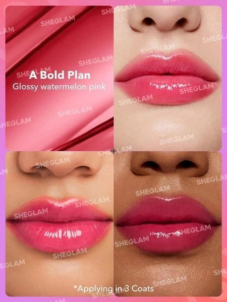 Помада для губ SHEGLAM Mirror Kiss High-Shine Lipstick (A Bold Plan) 4_01_011 фото