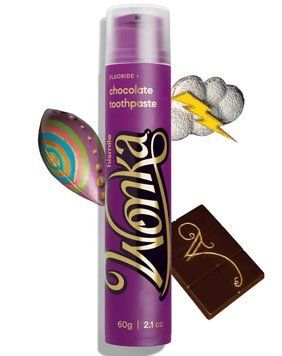 Зубна паста зі смаком шоколаду Hismile Wonka Chocolate Toothpaste 60g 2_15_009 фото